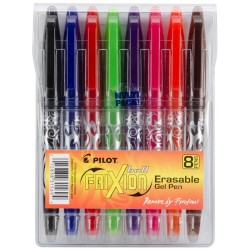 Pilot FriXion Erasable Gel Pens 8 pack